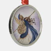 Athene Silbernes Ornament (Rechts)