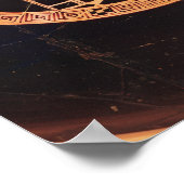 Athener Rot-Figur-Kylix mit Aegeus Poster (Ecke)