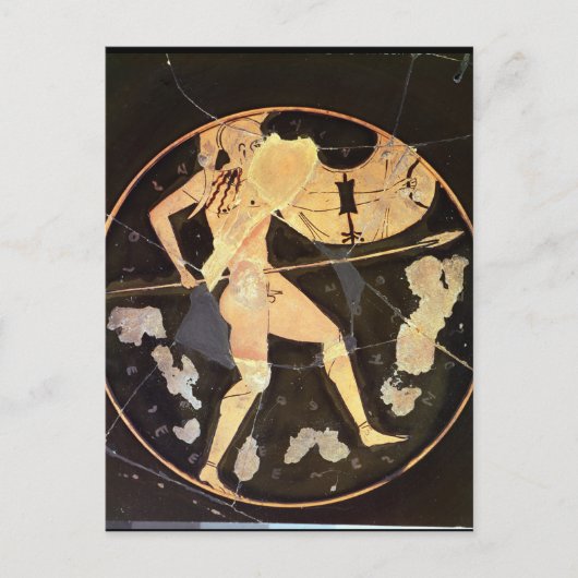 Athener Rot-Figur-Kylix Postkarte (Vorderseite)