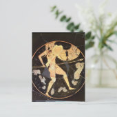 Athener Rot-Figur-Kylix Postkarte (Stehend Vorderseite)