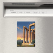 Athener Tempel Olympian Zeus Griechenland Reisen Magnet (In Situ (Geschirrspüler))