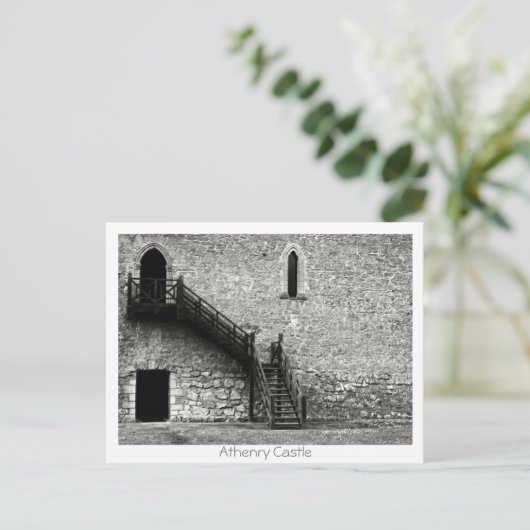 Athenry Castle Postkarte (Stehend Vorderseite)