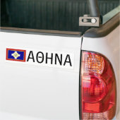 Athens "Αbens rastΑ" Autoaufkleber (Auf Lkw)
