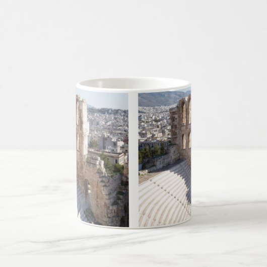 Athens Acropolis Coffee Tasse (Mittel)