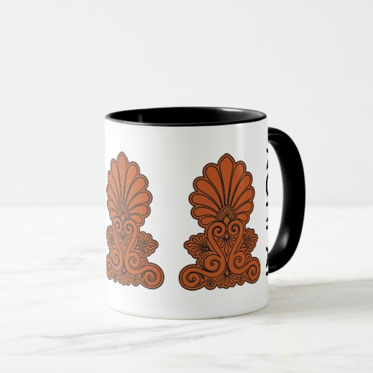 Athens AkroŌ (Anthemio Ancient Griechisch Antefix) Tasse (VorderseiteRechts)