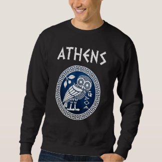 Athens Ancient Athenian Symbol Of Athena Sweatshirt