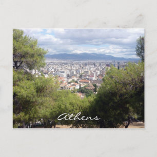 Athens-Blick Postkarte