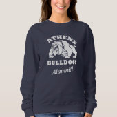 Athens Bulldogs Alumni!! Frauenkleid Sweatshirt (Vorderseite)