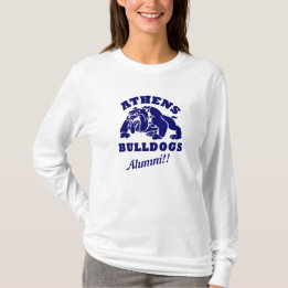 Athens Bulldogs Alumni Women's long-arm Shirt