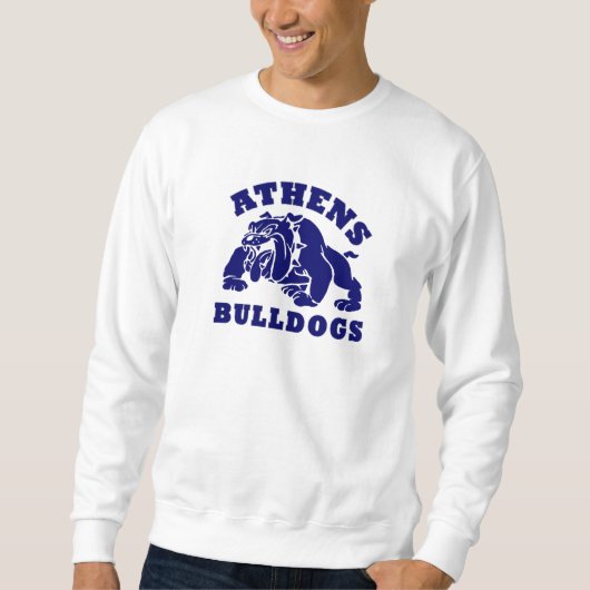 Athens Bulldogs Männerpult Sweatshirt (Vorderseite)