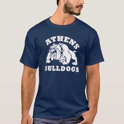 Athens Bulldogs T - Shirt (Vorderseite)