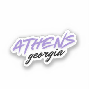 Athens Georgia Aufkleber