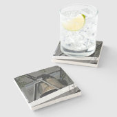 Athens Georgia Victory Bell, Athen Georgien Steinuntersetzer (Seitenansicht)