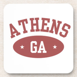 Athens, Georgia Vintage Sportliche College Unterse Getränkeuntersetzer