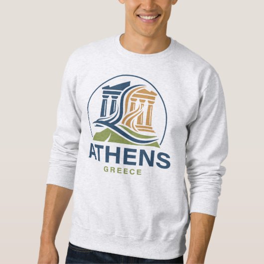 Athens Greece Acropolis Parthenon Sweatshirt (Vorderseite)