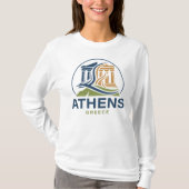 Athens Greece Acropolis Parthenon T-Shirt (Vorderseite)