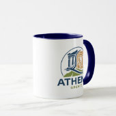 Athens Greece Acropolis Parthenon Tasse (VorderseiteRechts)