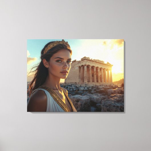 ATHENS - GREECE LEINWANDDRUCK (Vorderseite)