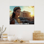 ATHENS - GREECE POSTER (Küche)
