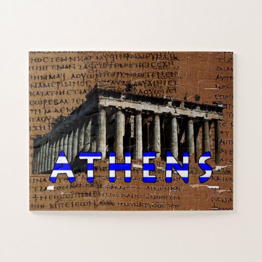 Athens Greece Puzzle (Horizontal)