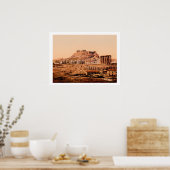 Athens Griechenland Jupiter Temple Poster (Küche)