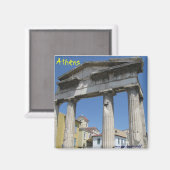 Athens Griechenland Magnet (Vorderseite/Rückseite)