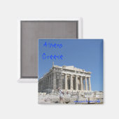 Athens Griechenland Magnetdesign Magnet (Vorderseite/Rückseite)