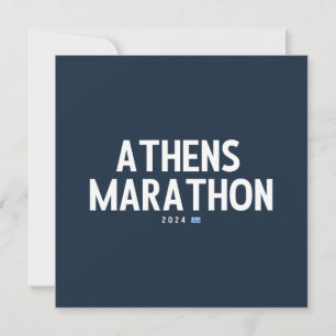 Athens Marathon 2024 Karte