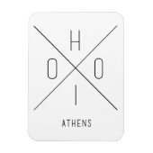 Athens Ohio Magnet (Vertikal)