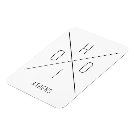 Athens Ohio Magnet (Linke Seite)