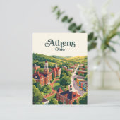 Athens, Ohio Postkarte (Stehend Vorderseite)