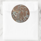 Athens Owl Sticker (Tasche)