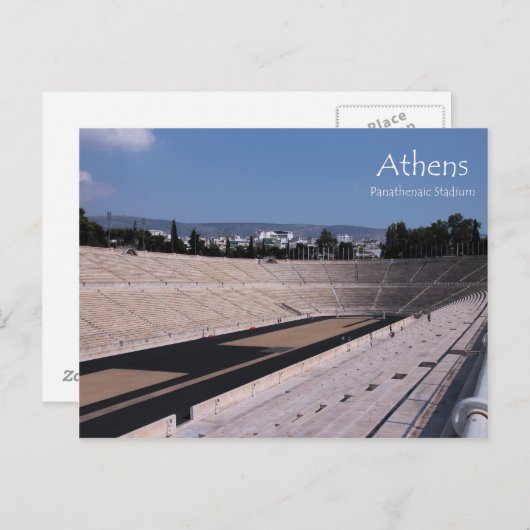 Athens Panathenaic Stadion Postcard Postkarte (Vorne/Hinten)