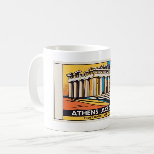 Athens Parthenon 1 Tasse (Vorderseite Links)