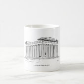 Athens Parthenon 2 Kaffeetasse (Mittel)