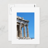 Athens Parthenon Postkarte (Vorne/Hinten)