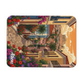 Athens Plaka Greece Travel Magnet (Horizontal)