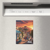 Athens Plaka Griechenland Reisen Magnet (In Situ (Geschirrspüler))