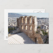 Athens Postkarte (Vorne/Hinten)