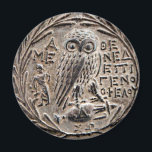 Athens Silver Tetradrachm Magnet<br><div class="desc">Amphora mit Eule umkreist von einem Kranz von Oliven-Blätter.</div>