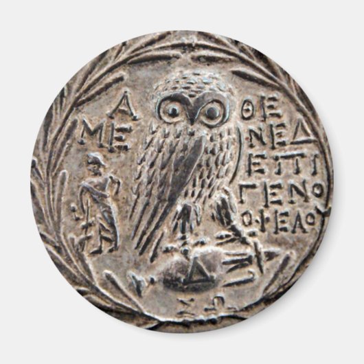 Athens Silver Tetradrachm Magnet (Vorne)