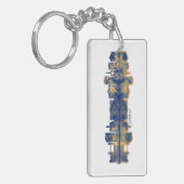 Athens Skyline Schlüsselanhänger (Vorderseite links)