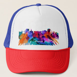 Athens Skyline Truckerkappe