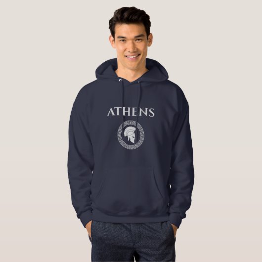 Athens Spartan Hoodie (Vorne ganz)