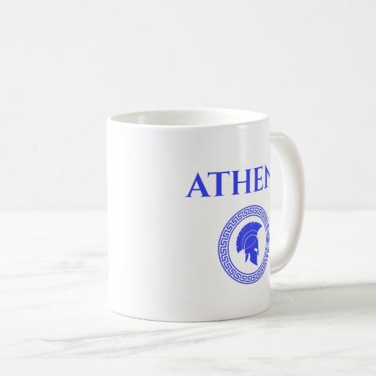 Athens Spartan Kaffeetasse (VorderseiteRechts)