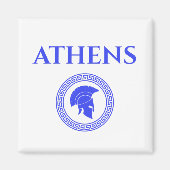 Athens Spartan Magnet (Vorne)
