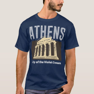 athens stadt der violetten krone TShirt