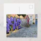 Athens Street Art Postcard Postkarte (Vorne/Hinten)