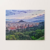 Athens Sunset View Jigsaw Puzzle (Horizontal)