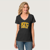 Athens Technical College Owls 01 T-Shirt (Vorderseite Vollansicht)